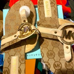MK sandals brand new never worn brand new